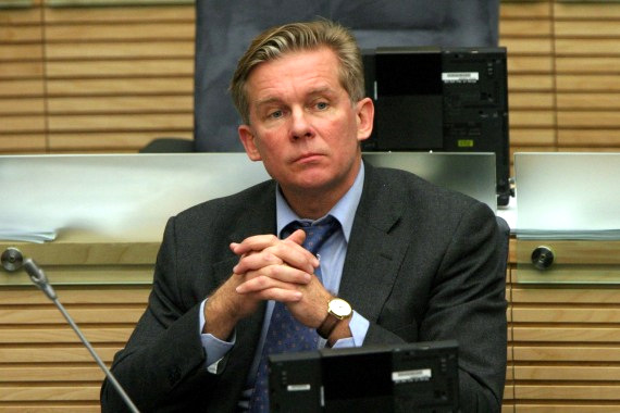 the head of Lithuanian Parliamentary Committee on Foreign Affairs Audronius Ažubalis