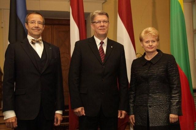 The President Calls For Joint Action To Ensure Baltic Security